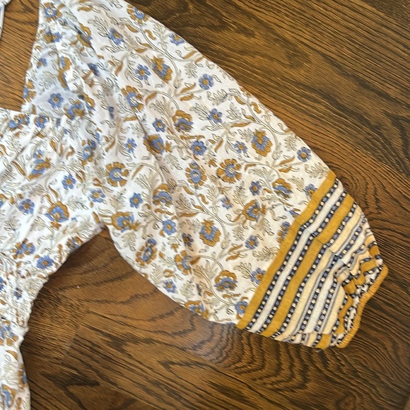 Cleobella Aria Mini Dress in Floral  Polka Dot Block Size Large - Picture 3 of 8